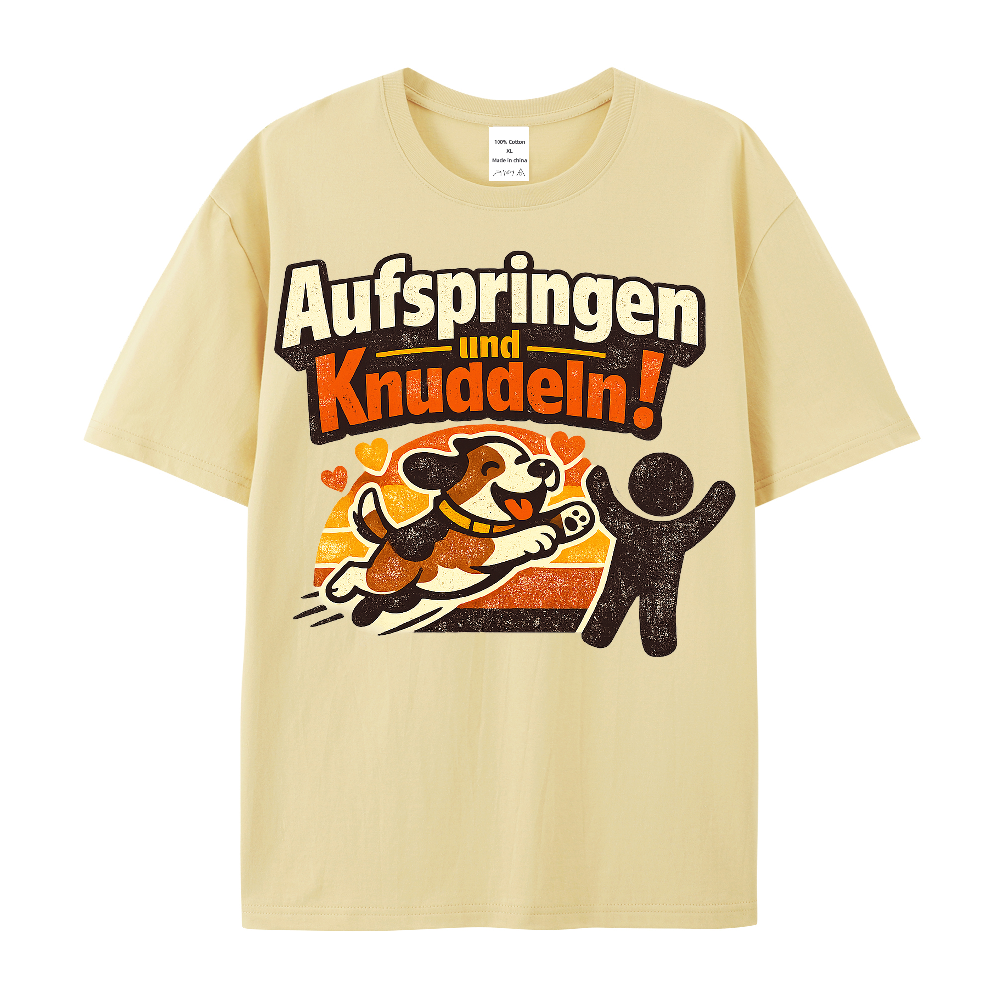 Aufspringen und Knuddeln! t-shirt