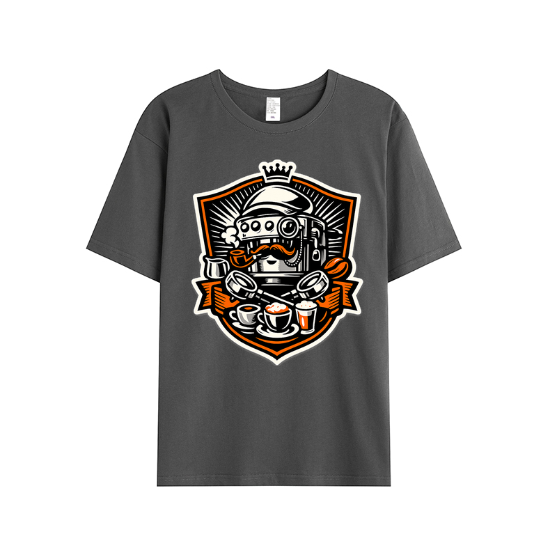 T-shirt Espresso Heraldry Wappen der Kaffeeliebe