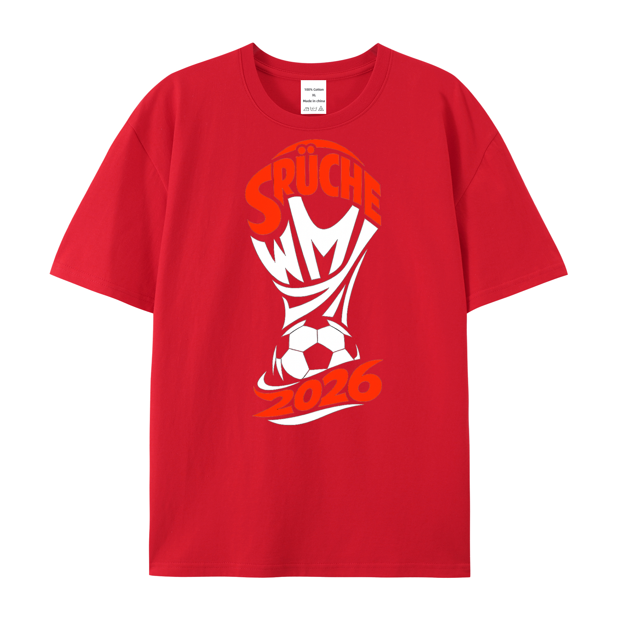 T-shirt Erlesene Anstoßparodie WM 2026 Vintage Vibe