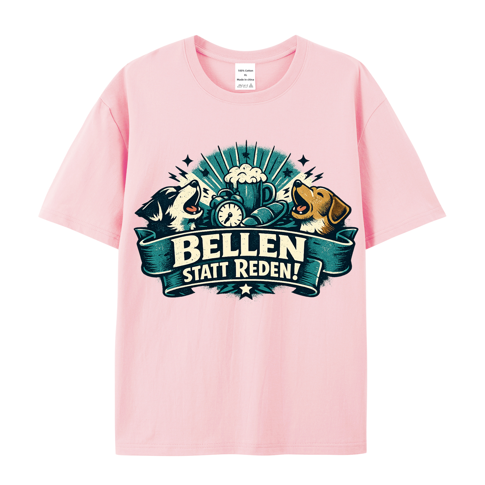 Bellen statt Reden! t-shirt