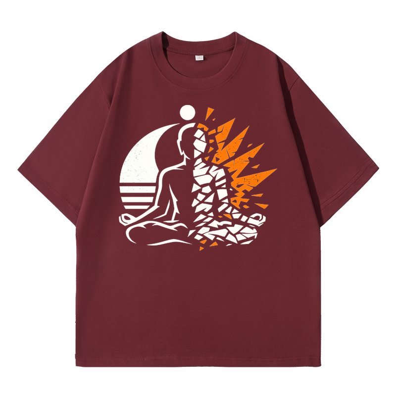 T-Shirt Yoga Flow Meisterschaft