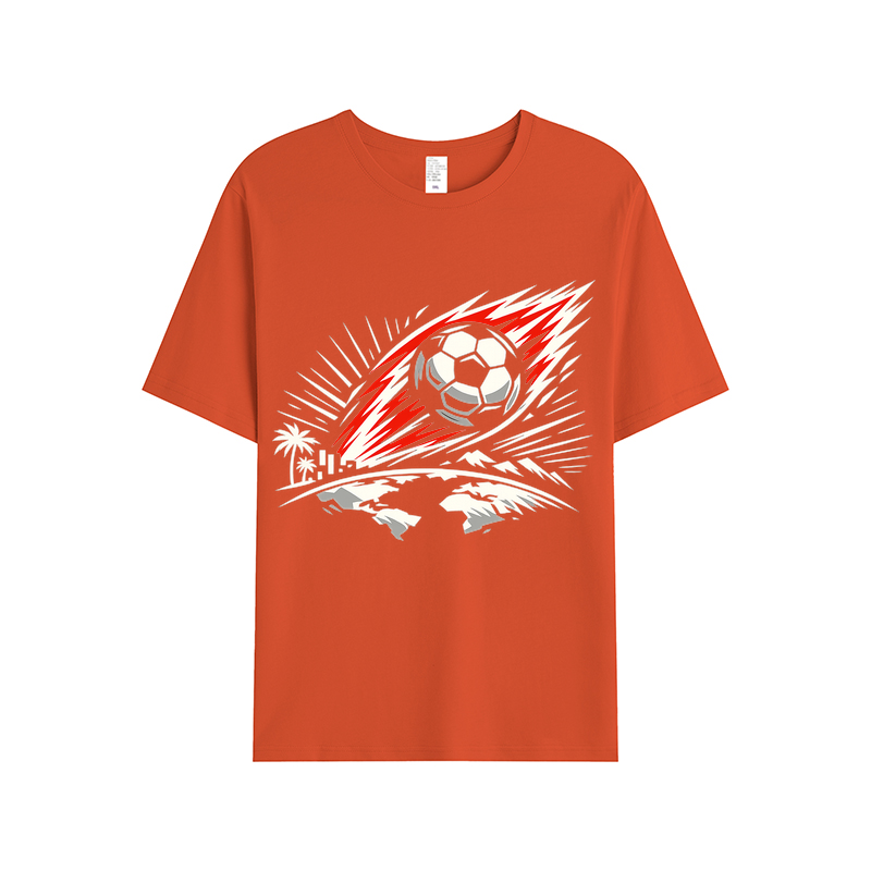 T-shirt Leuchtende Typowellen im Jubelmeer