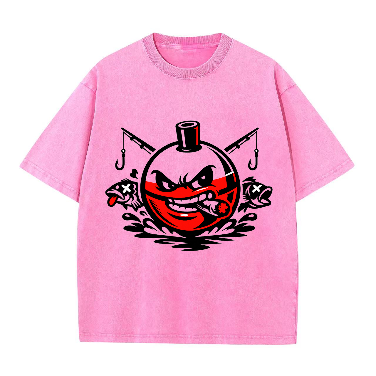 T-Shirt Fangglück am Wasser