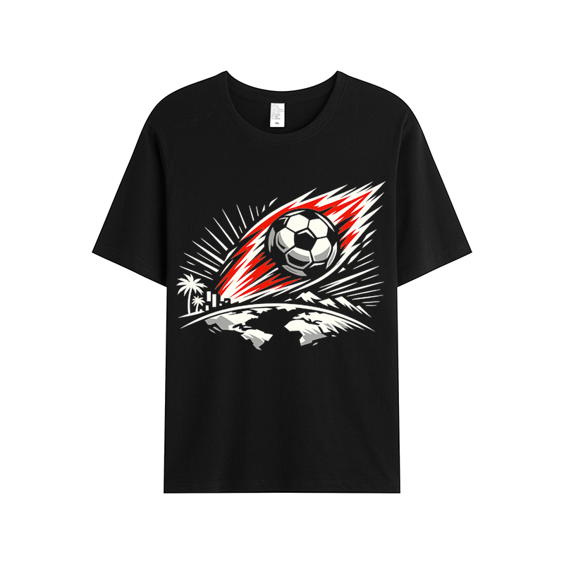 T-shirt Leuchtende Typowellen im Jubelmeer