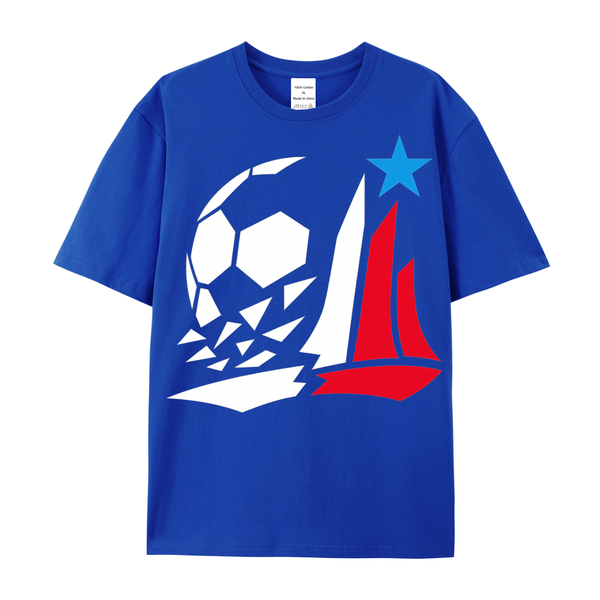 T-shirt WM Elite-Icon im leuchtenden Wirbel