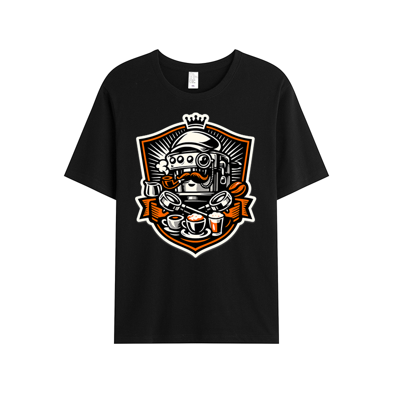 T-shirt Espresso Heraldry Wappen der Kaffeeliebe
