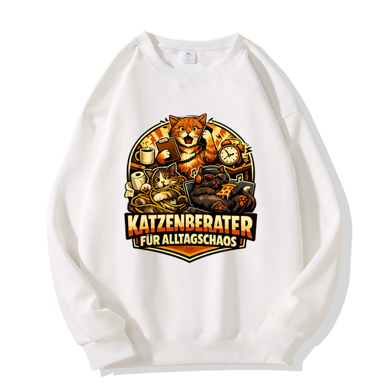 „Katzenberater für Alltagschaos“ Sweatshirt