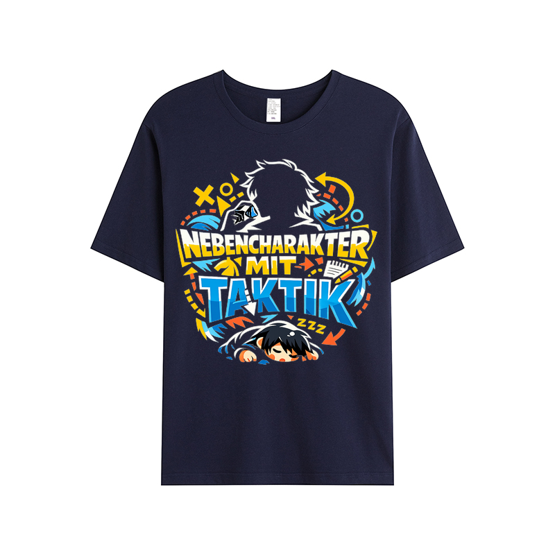 T-Shirt Anime Taktikheld Nebencharakter Style
