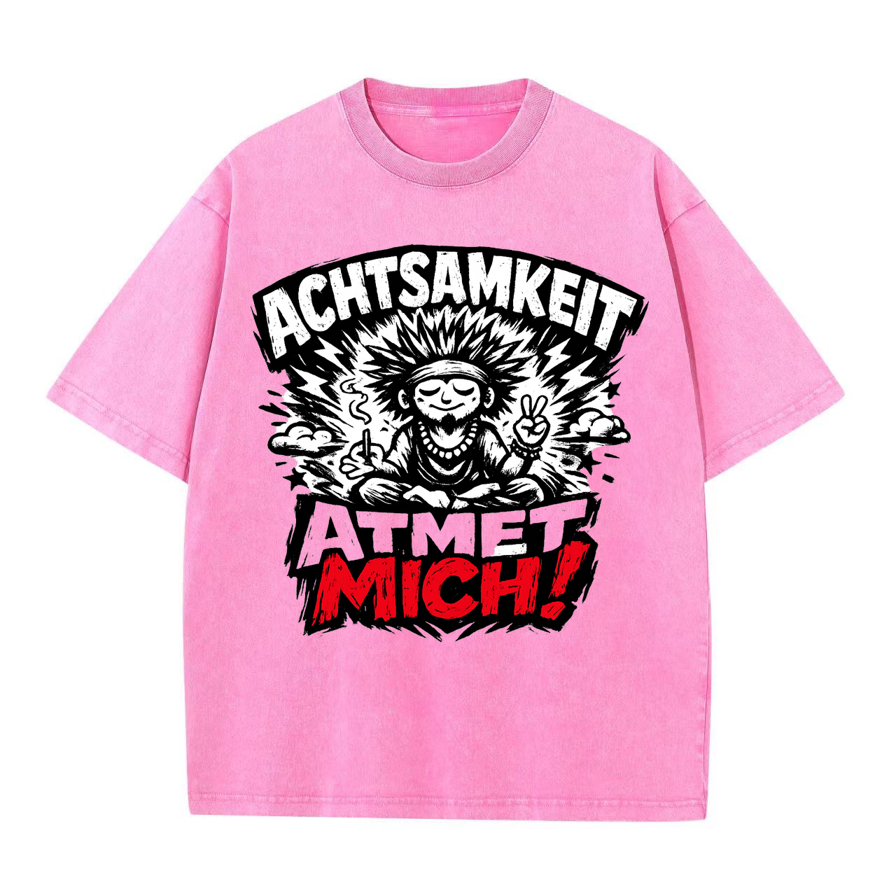 T-Shirt Achtsamkeitsatmung Yoga Yogi