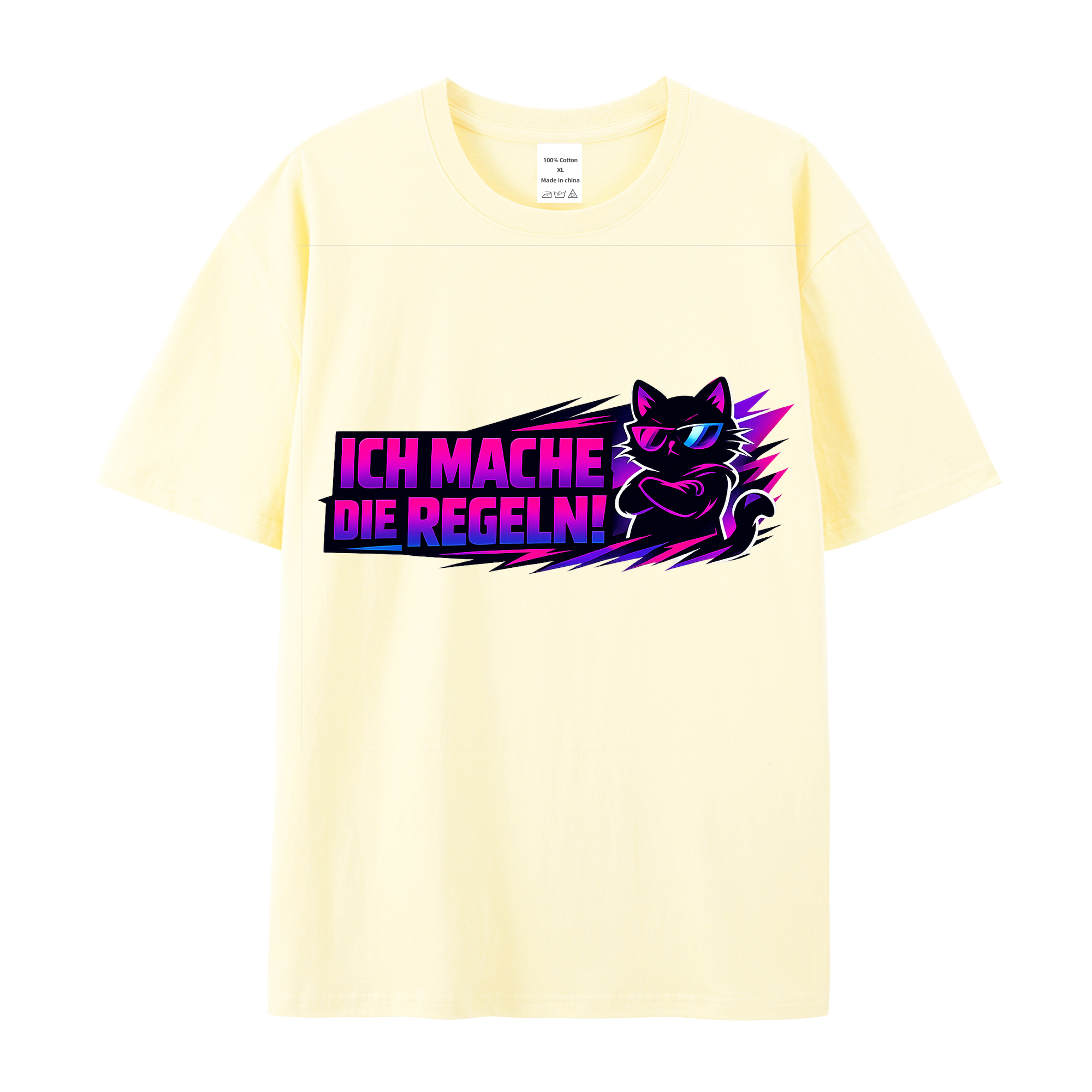 T-Shirt Katzenboss Ich mache die Regeln!