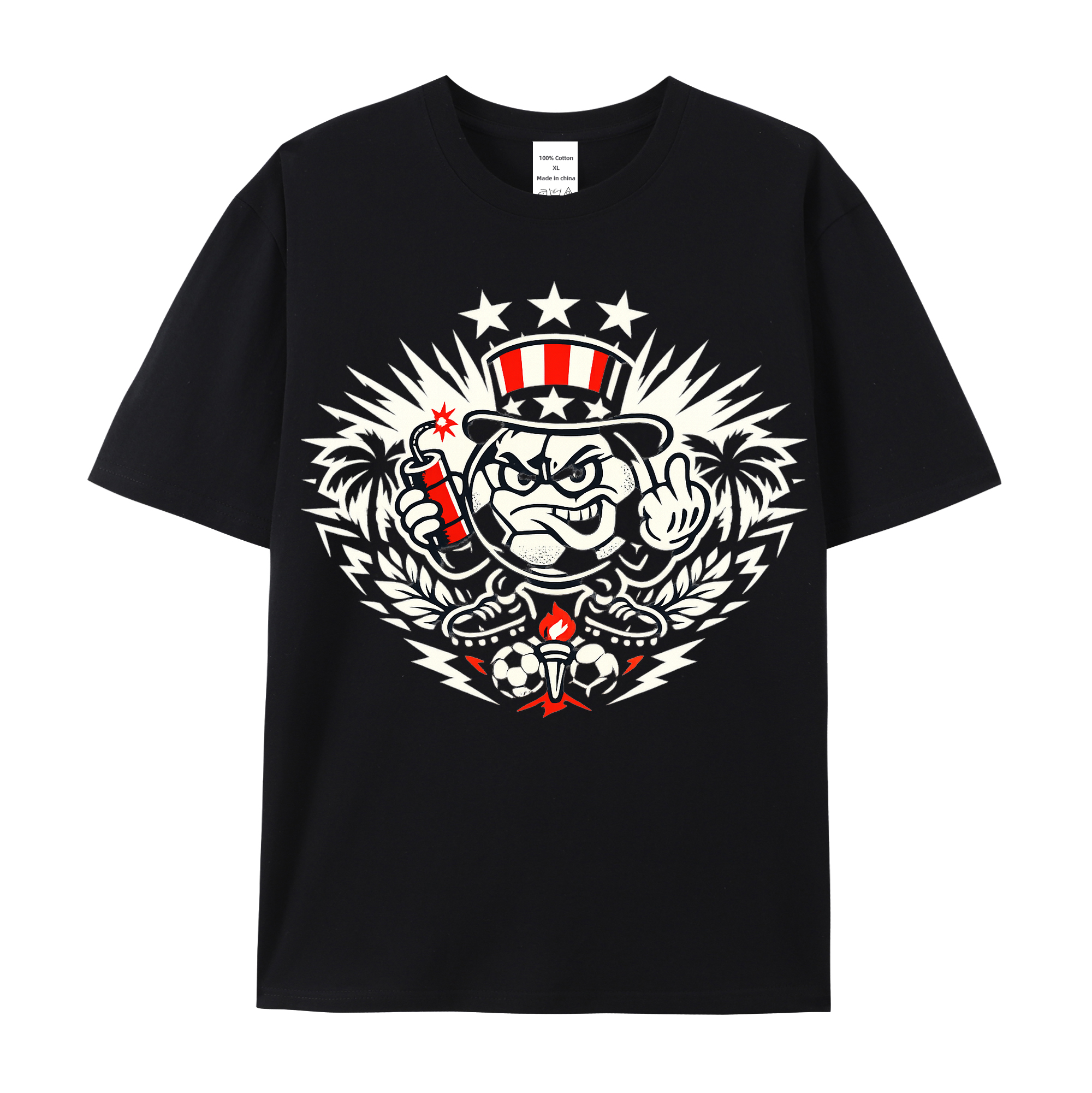 T-shirt Rasender Papierlöwe WM 2026 Vintage Parodie