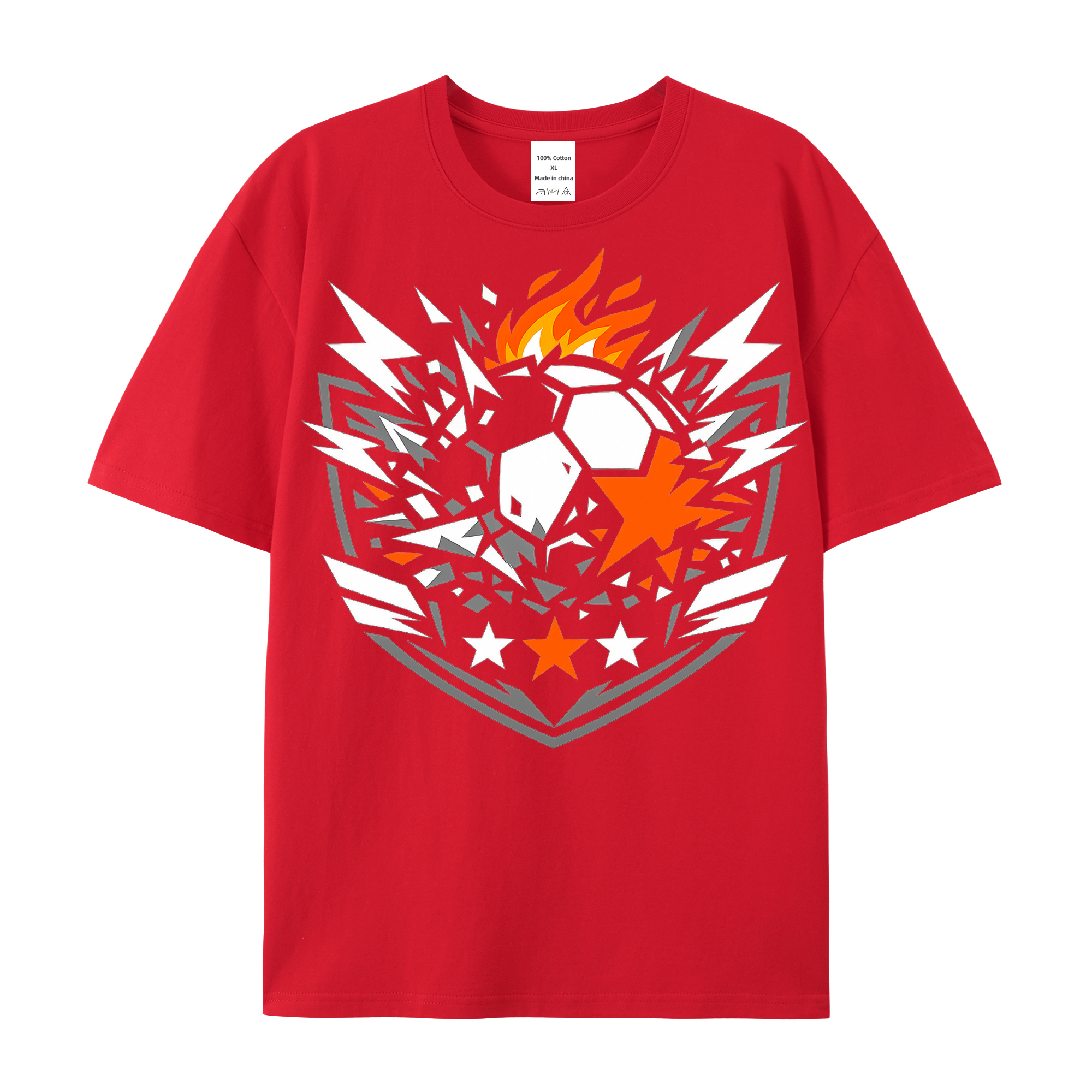 T-shirt Rebellenrausch im Vektorsturm