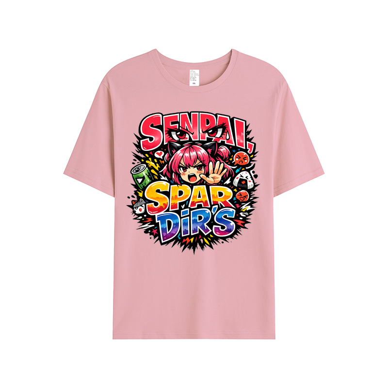 T-Shirt Senpai Spar Dir's Anime Vibe