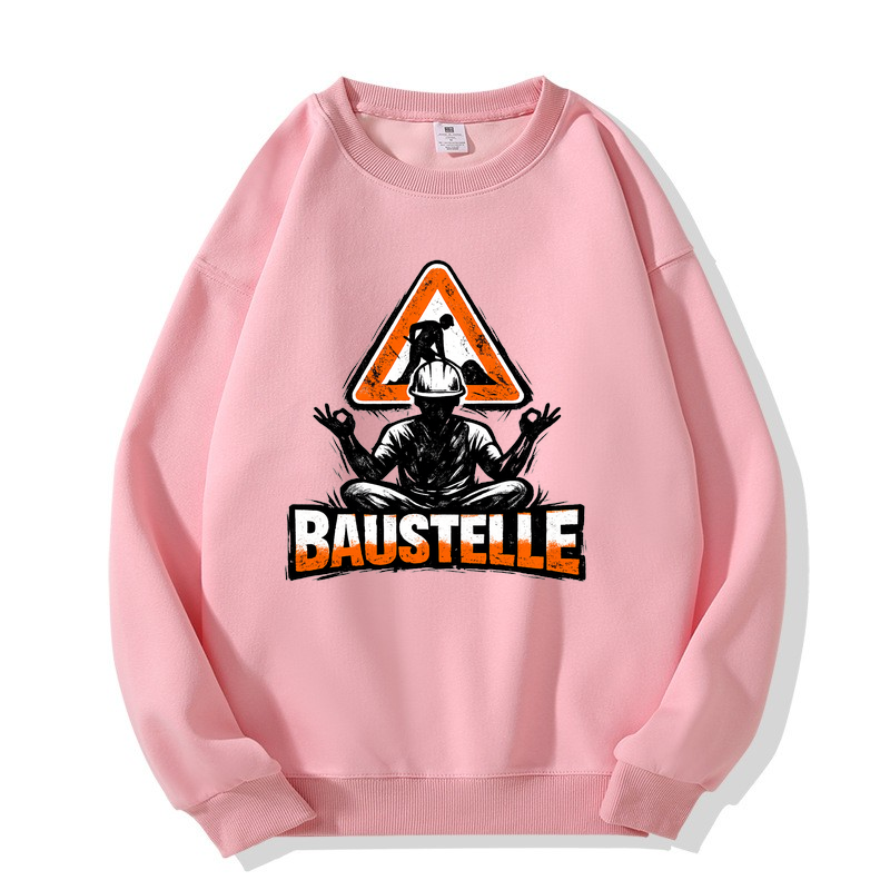 Sweatshirt Baustellen-Balance Yoga Yogi