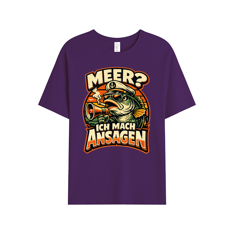 T-Shirt Meer Ansagen Angler Edition