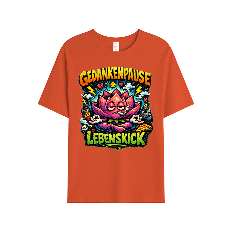 T-Shirt Gedankenpause Lebenskick Flow