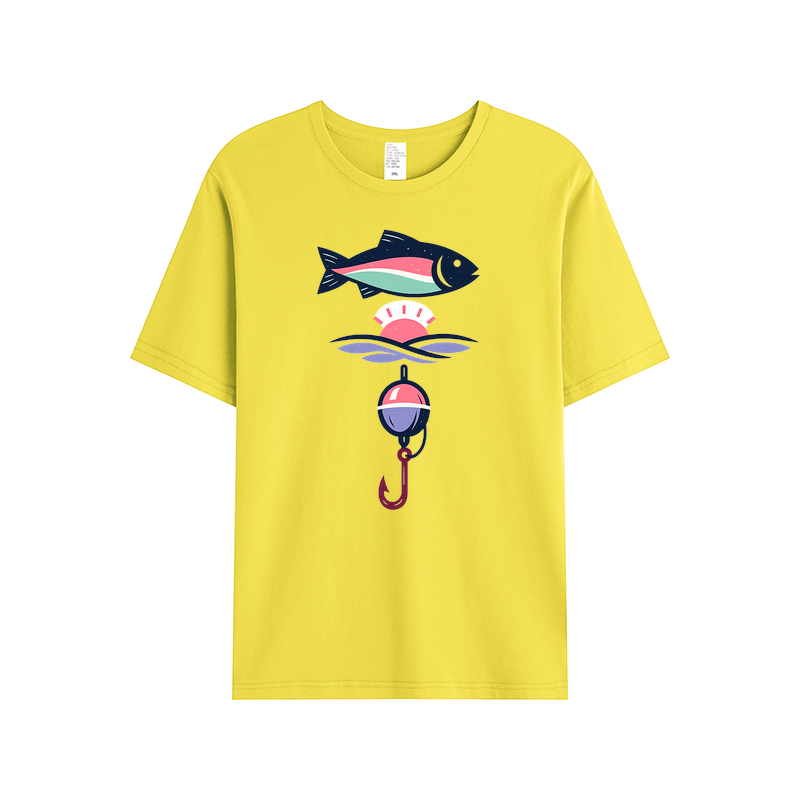 T-Shirt Anglerherz im Netz der Leidenschaft