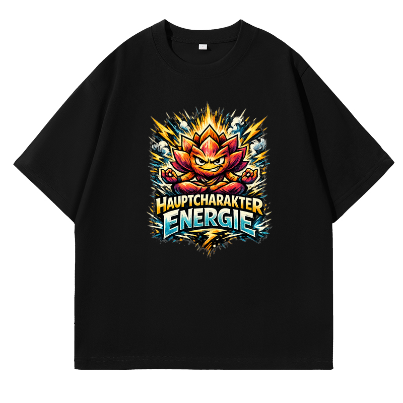 T-Shirt Hauptcharakter Yoga Vibes