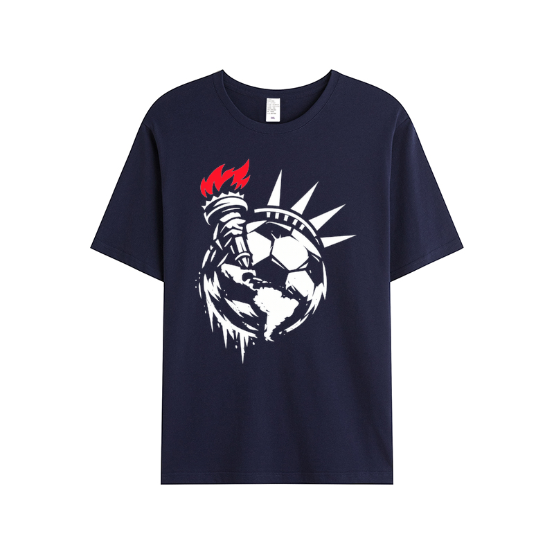 T-shirt WM-Grit im Iconformat Leuchtender Kickfan-Spirit