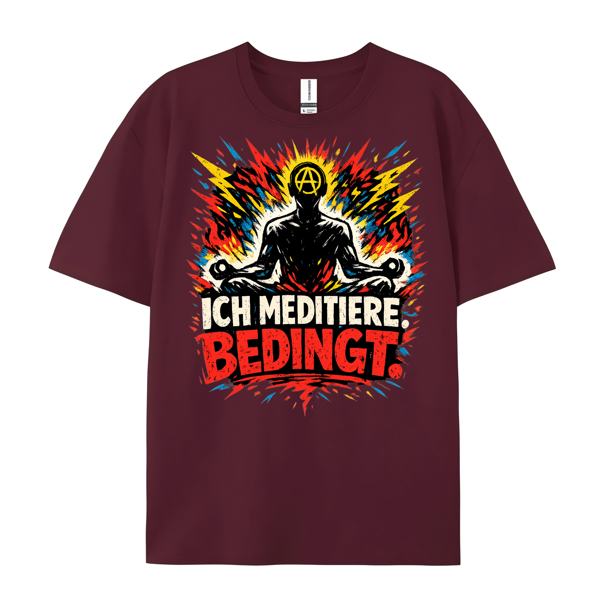 T-Shirt Zen Humor Ich meditiere Bedingt