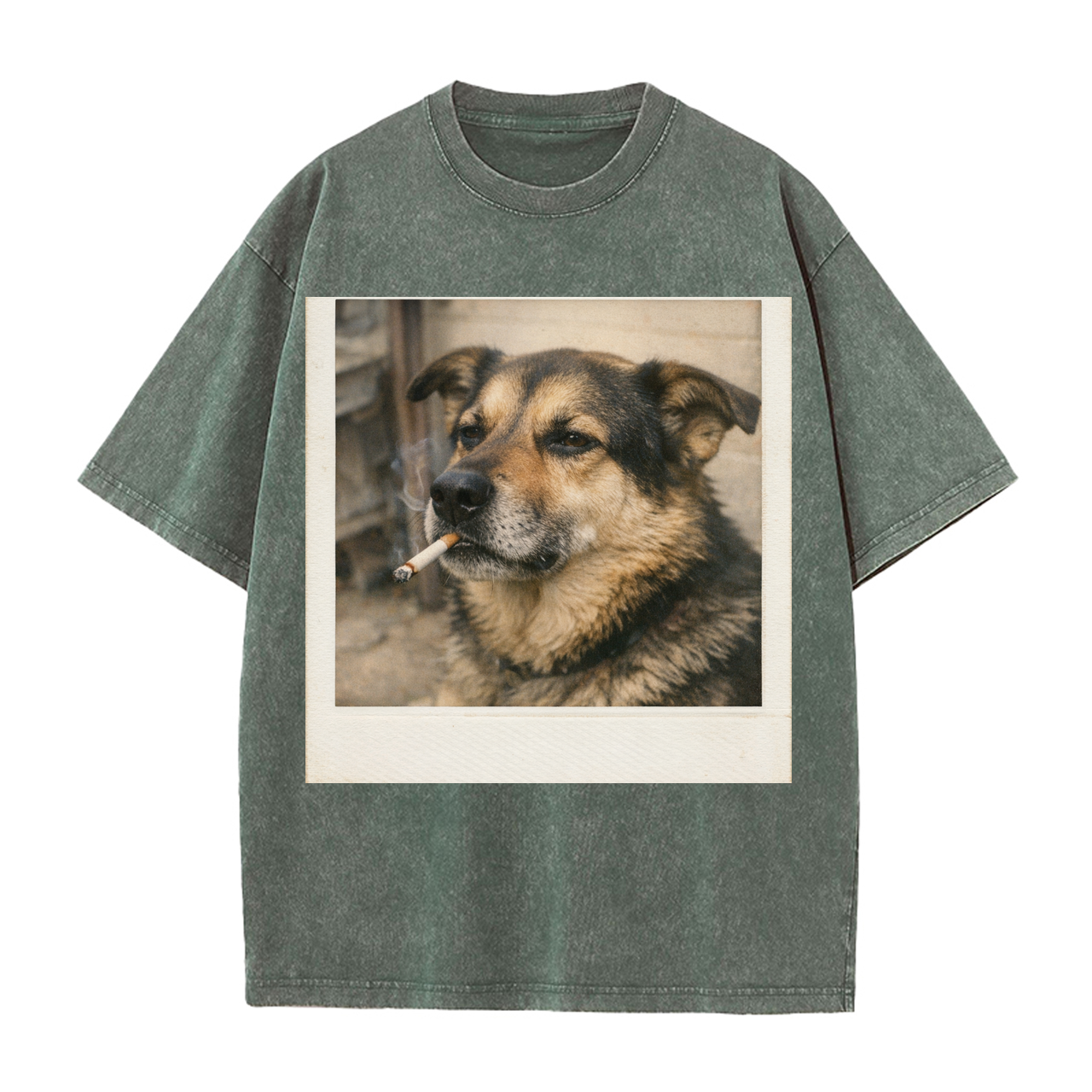 T-shirt Vintage Dog Polaroids Retro Canine Film