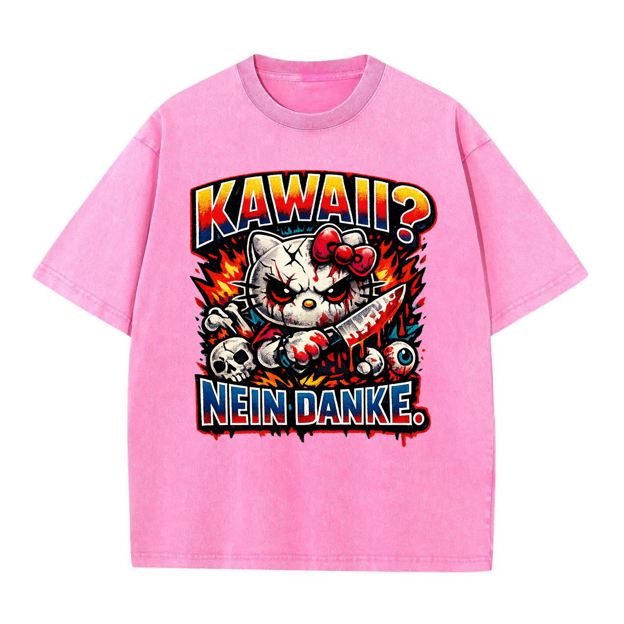 T-Shirt Kawaii? Nein danke. Anime Rebell