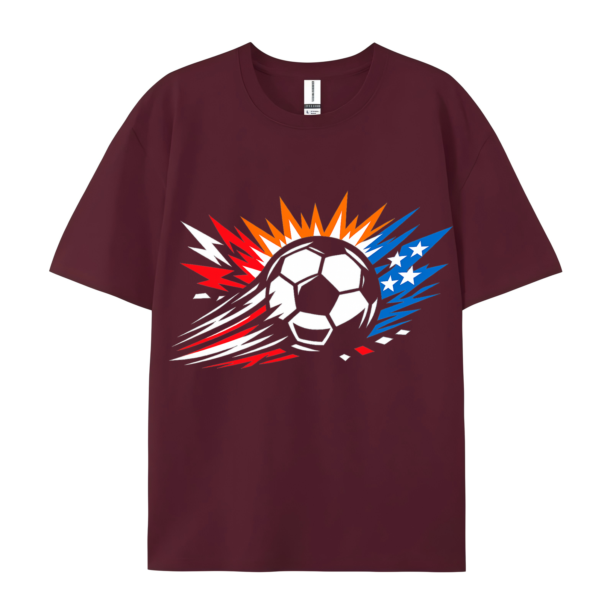 T-shirt Glühender Vektorwirbel Champion Cheers