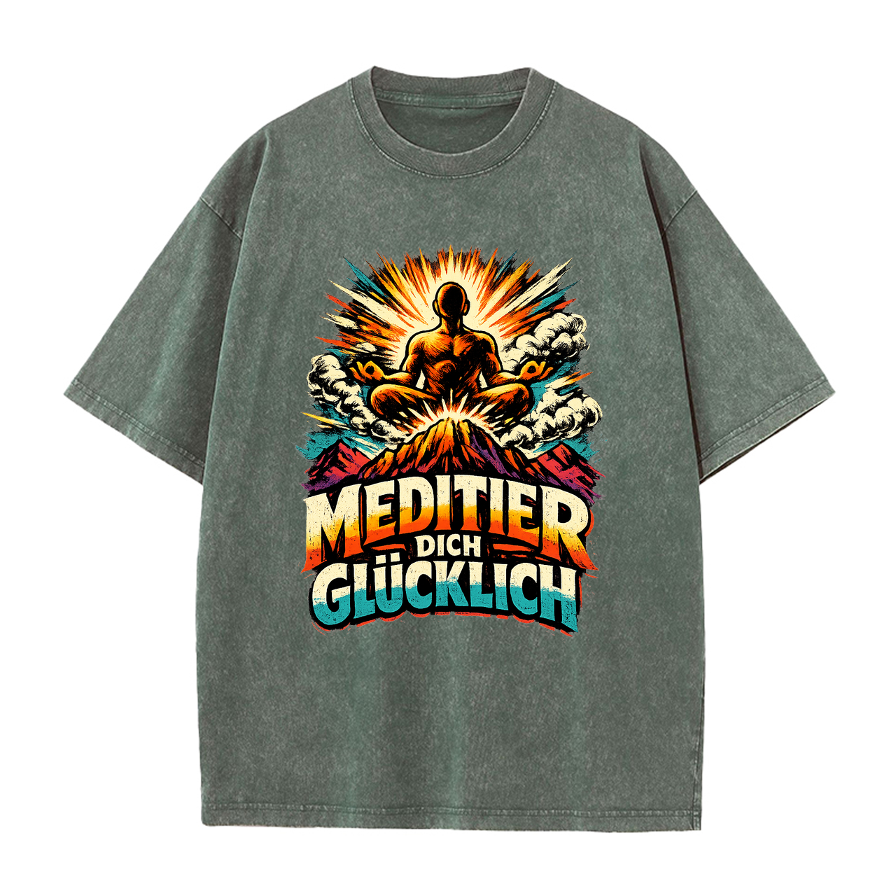 T-Shirt Glücksmeditation Yoga Boost