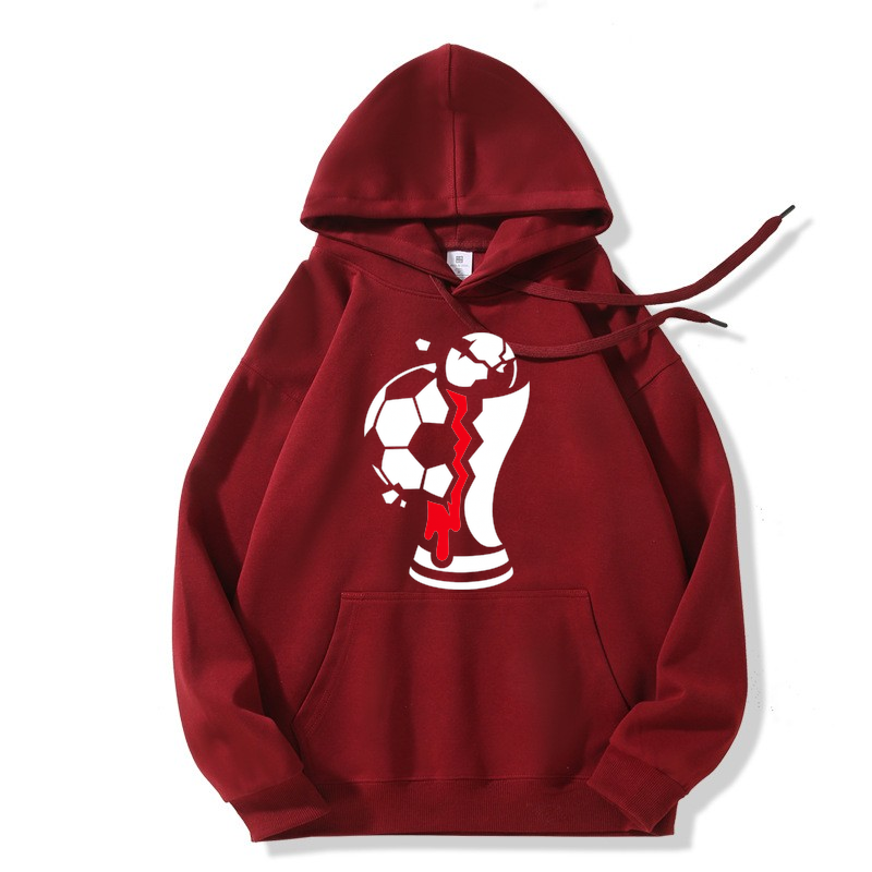 Hoodie Große Klappe, hohler Pulk