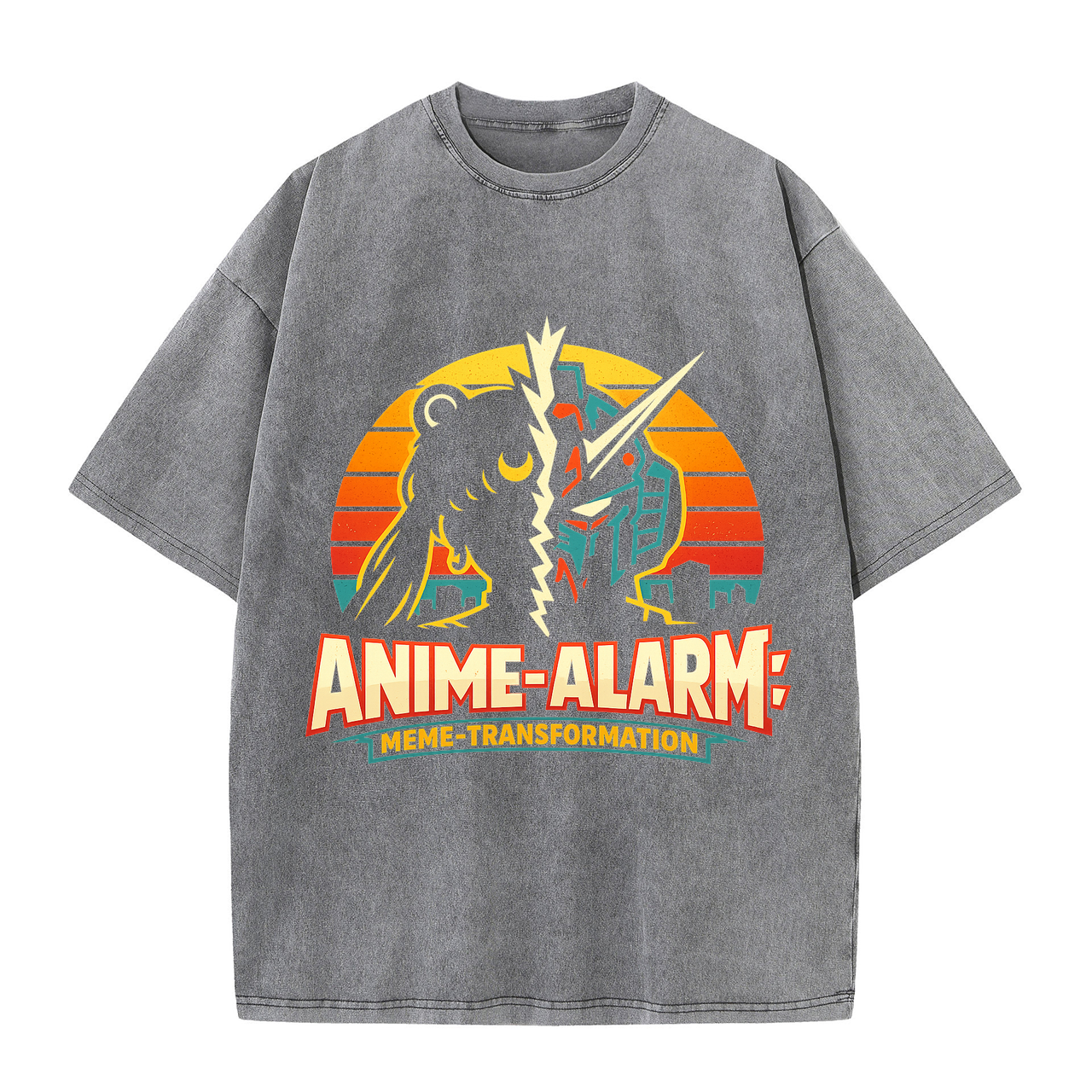 T-Shirt Anime-Alarm: Meme-Transformation