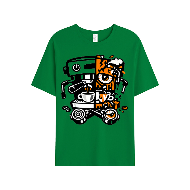T-shirt Espresso Overthinker – Kaffee mit Gedanken