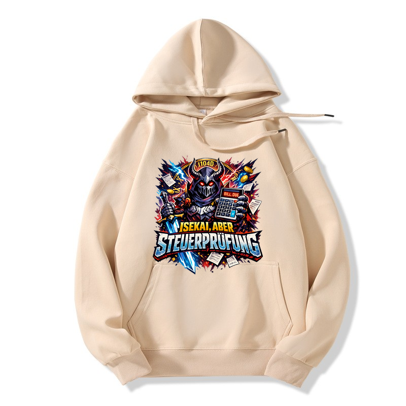 Hoodie Isekai Steuerprüfung Chaos