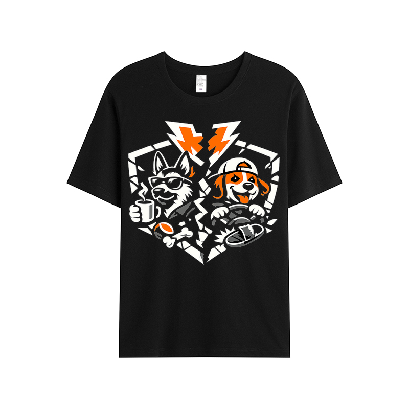 T-Shirt Hundeherz Lieblingsrudel