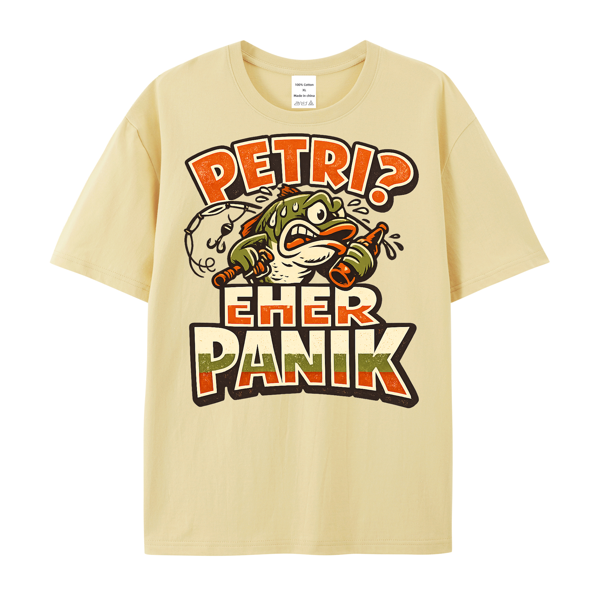 T-Shirt Petri Panik Anglerstyle