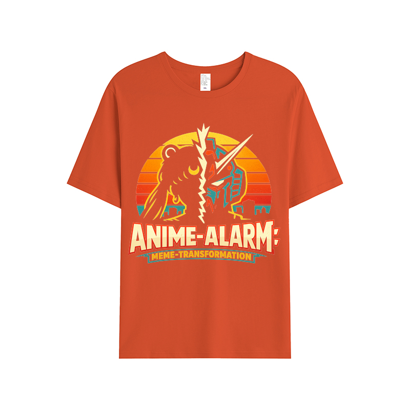 T-Shirt Anime-Alarm: Meme-Transformation