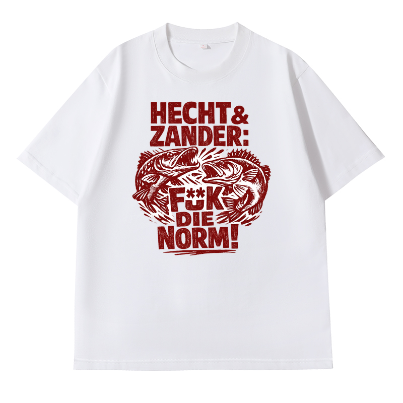 T-Shirt Anglerrebellion Hecht & Zander