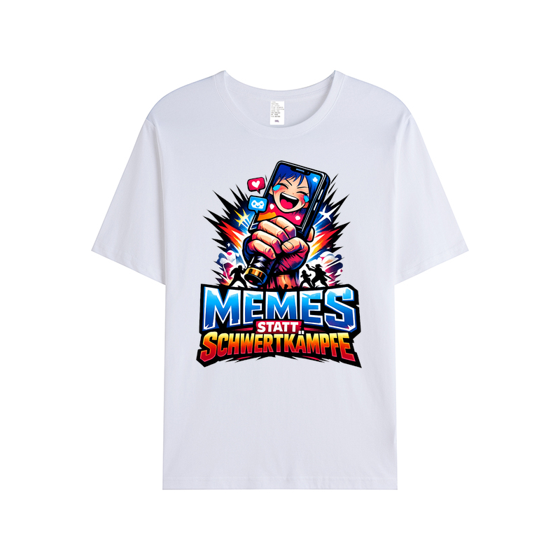 T-Shirt MemeKampf – Anime & Memes statt Schwertkampf