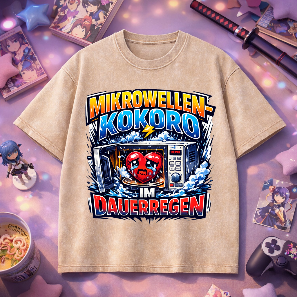T-Shirt Mikrowellen-Kokoro Regenherz