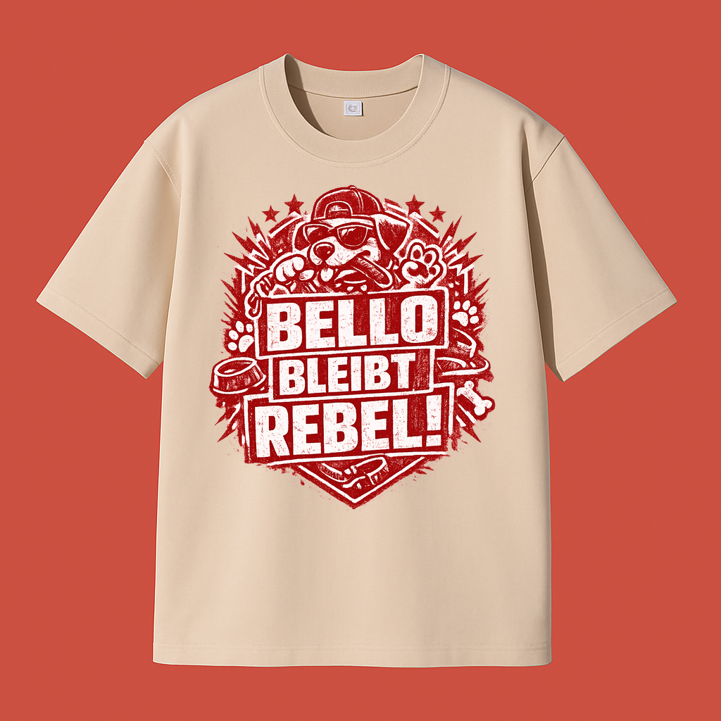 Bello bleibt rebel! t-shirt