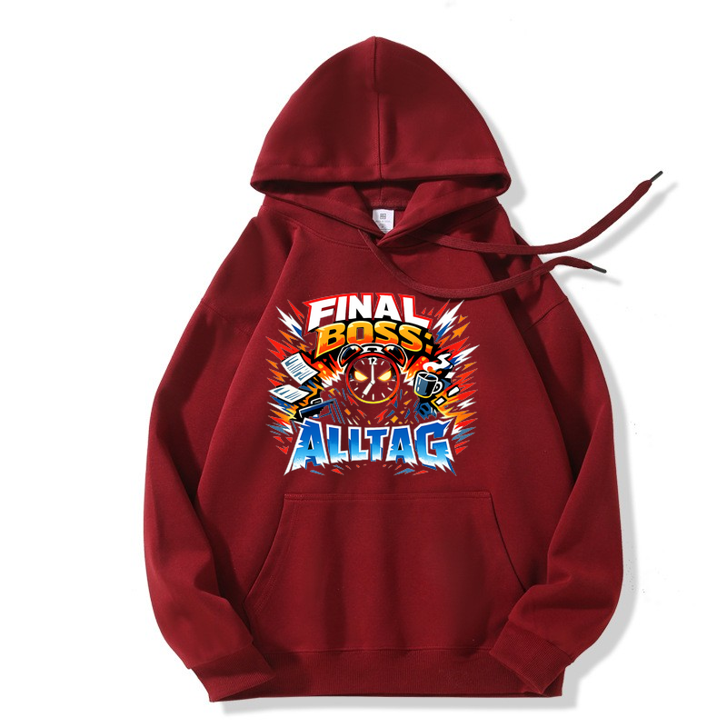 Hoodie Final Boss Alltag Mode