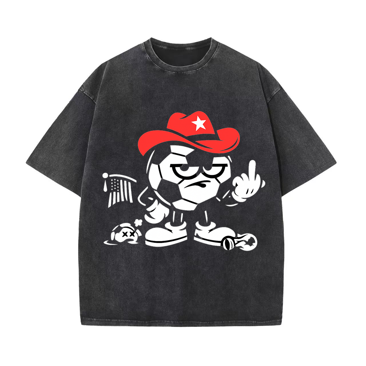 T-shirt Weltmeister-Warnhinweis Prototyp