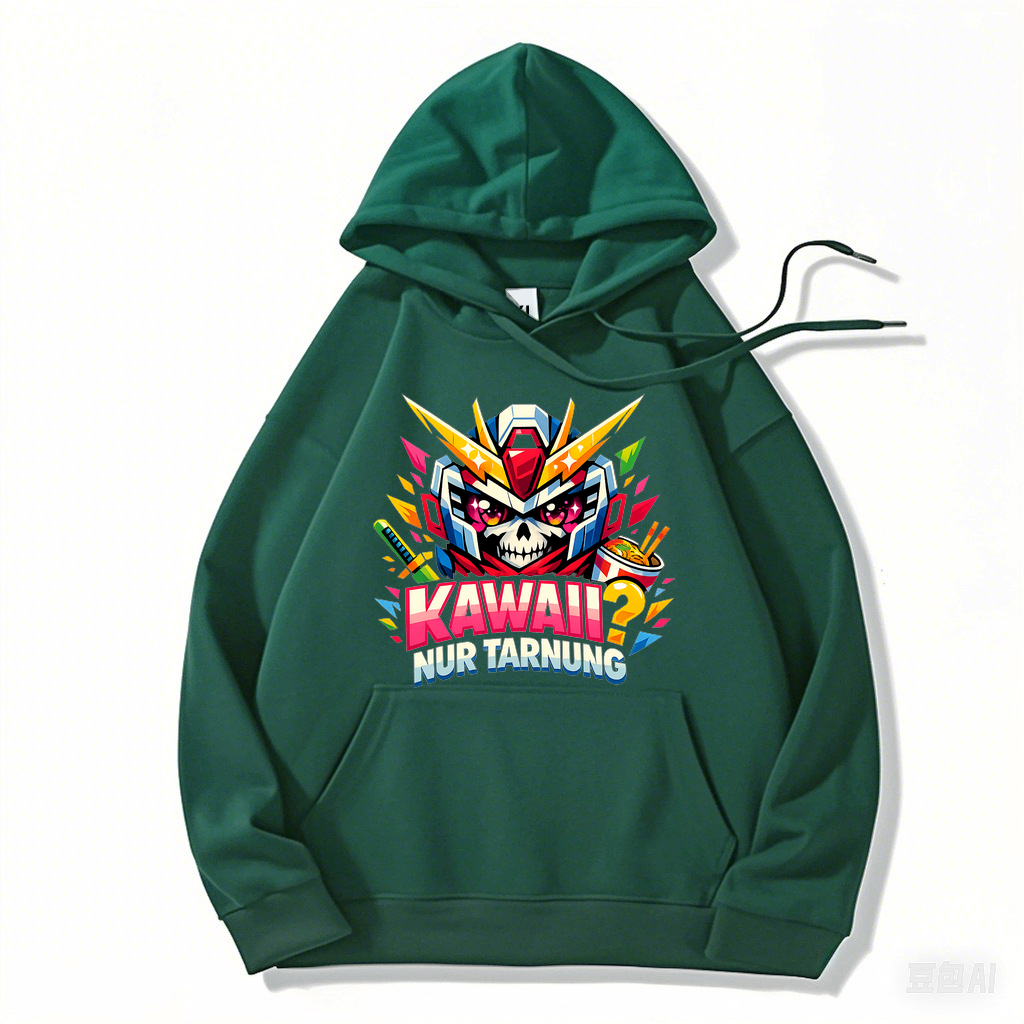 Hoodie Kawaii Tarnmodus