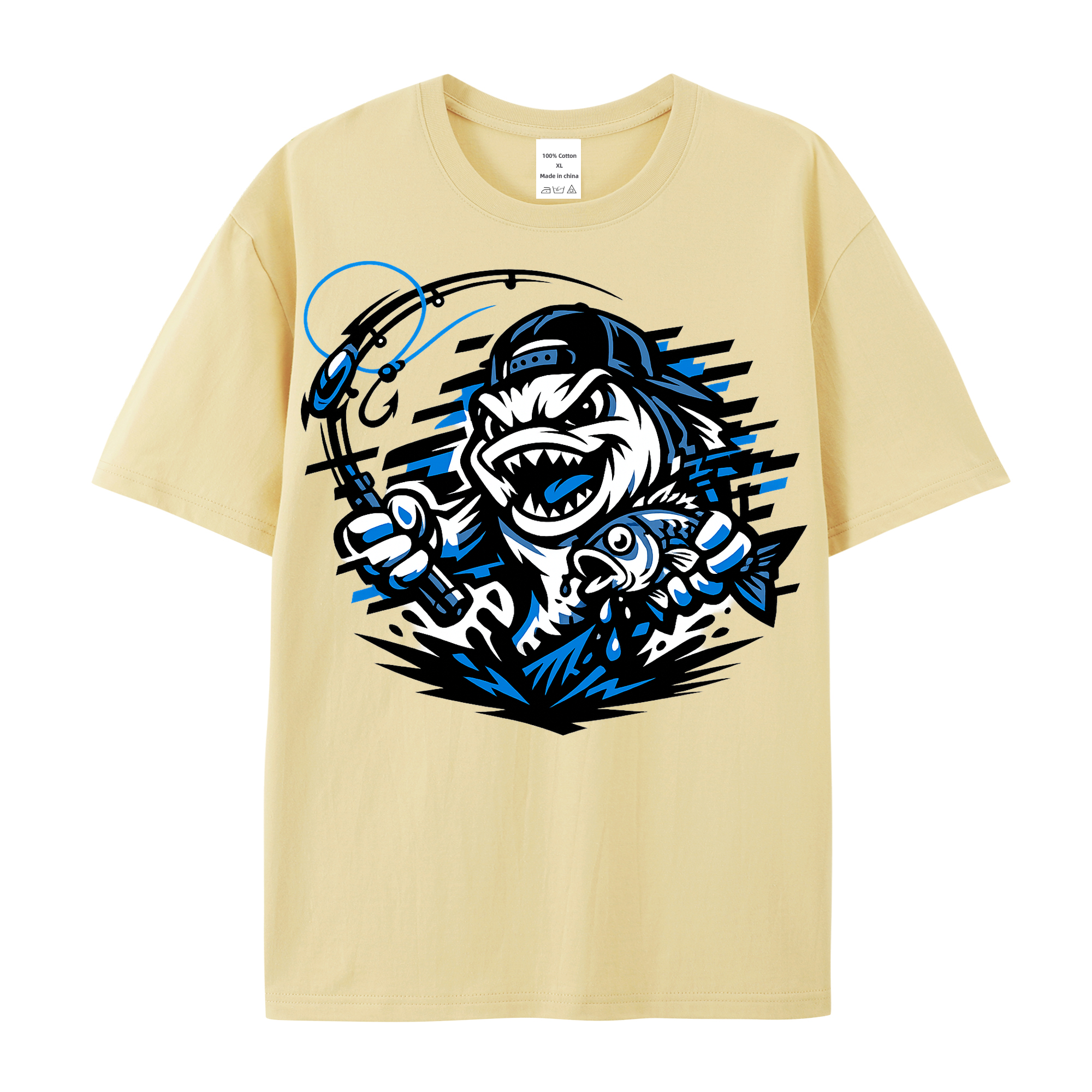 t-shirt Fangglück am Wasser