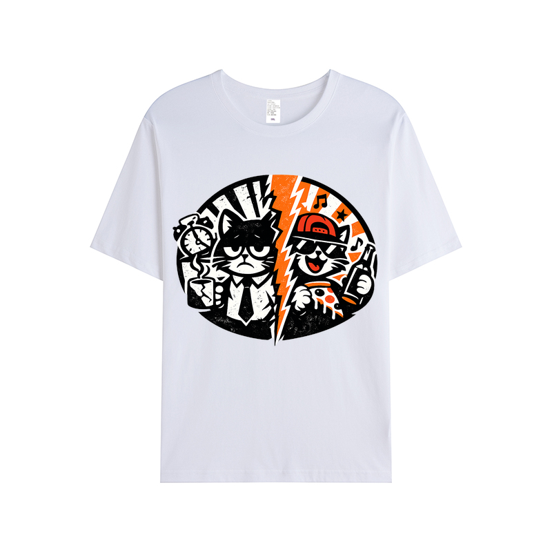 T-Shirt Katzenkönig Flair