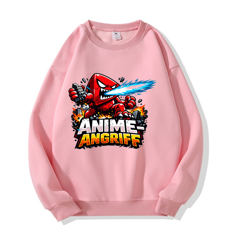 Sweatshirt Anime-Angriff: Power & Style für echte Fans