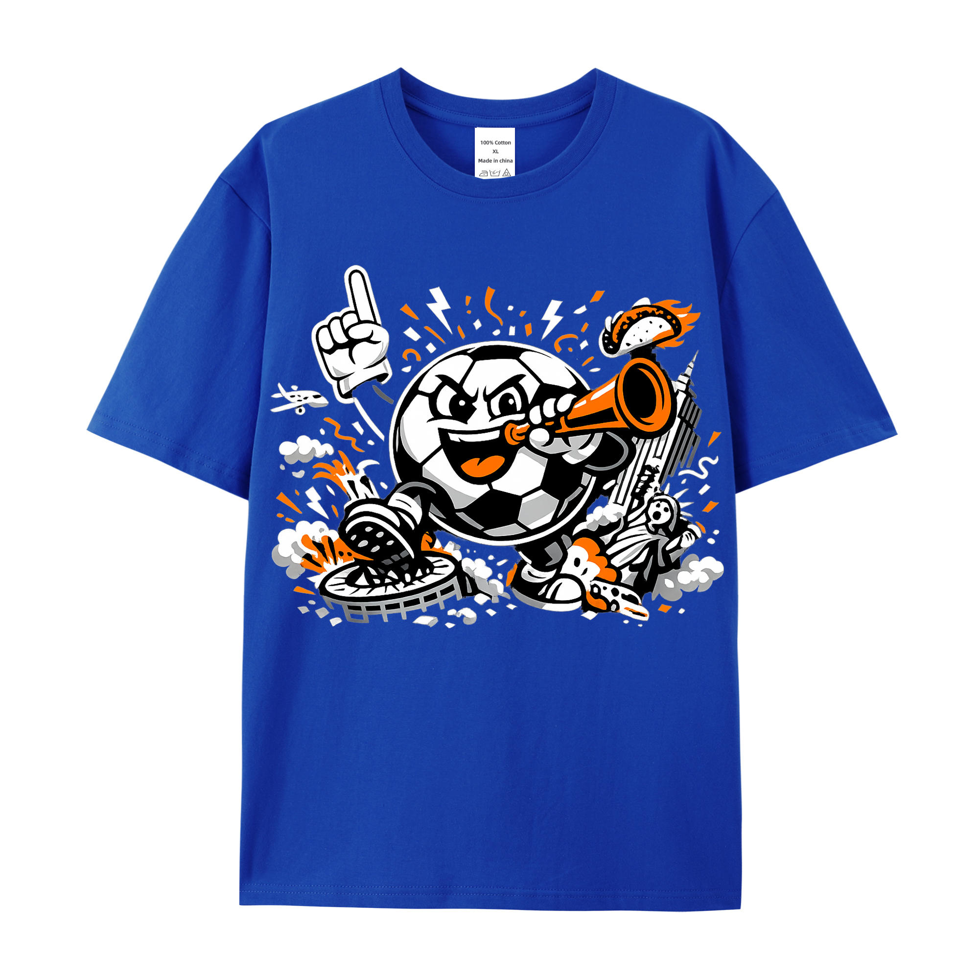 T-shirt Konfettiwirbel Chaos Energie