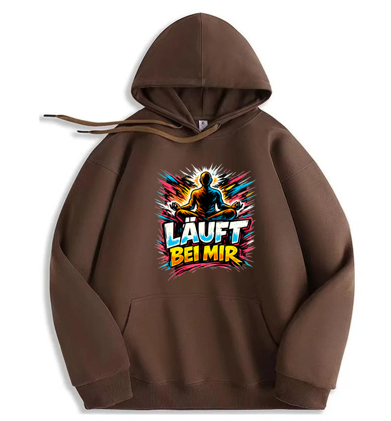 Hoodie Yoga Flow Läuft bei mir