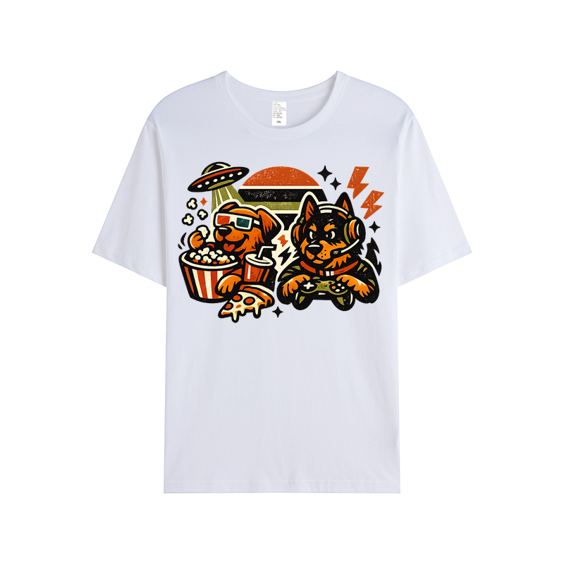 T-Shirt Hundefreund Herzschlag