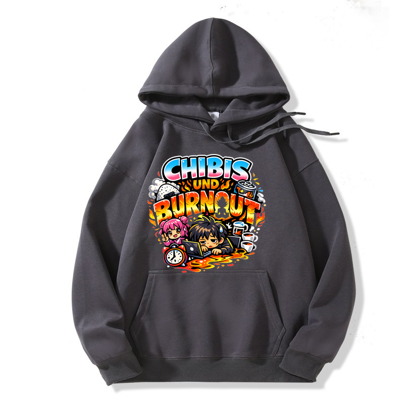 Hoodie Chibi Burnout Dreams