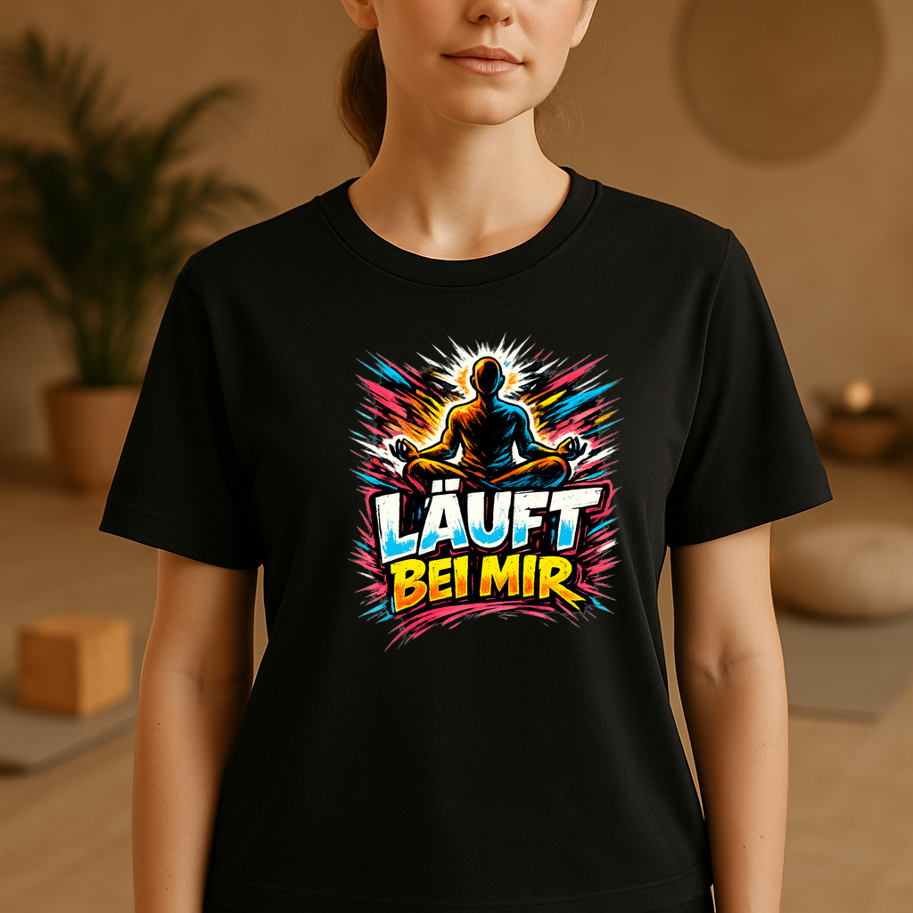 T-Shirt Yoga Flow Läuft bei mir
